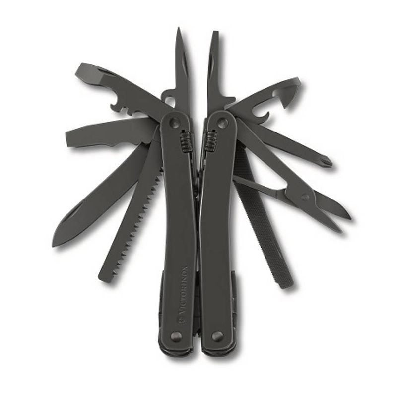 Foto van Victorinox swiss tool spirit xbs 3.0224.3cn multitool aantal functies 25 zwart