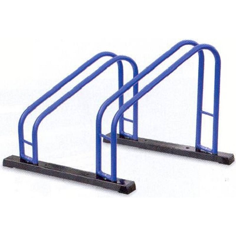 Foto van Cyclus fietsrek etalage duo 41,5 x 35 cm staal blauw