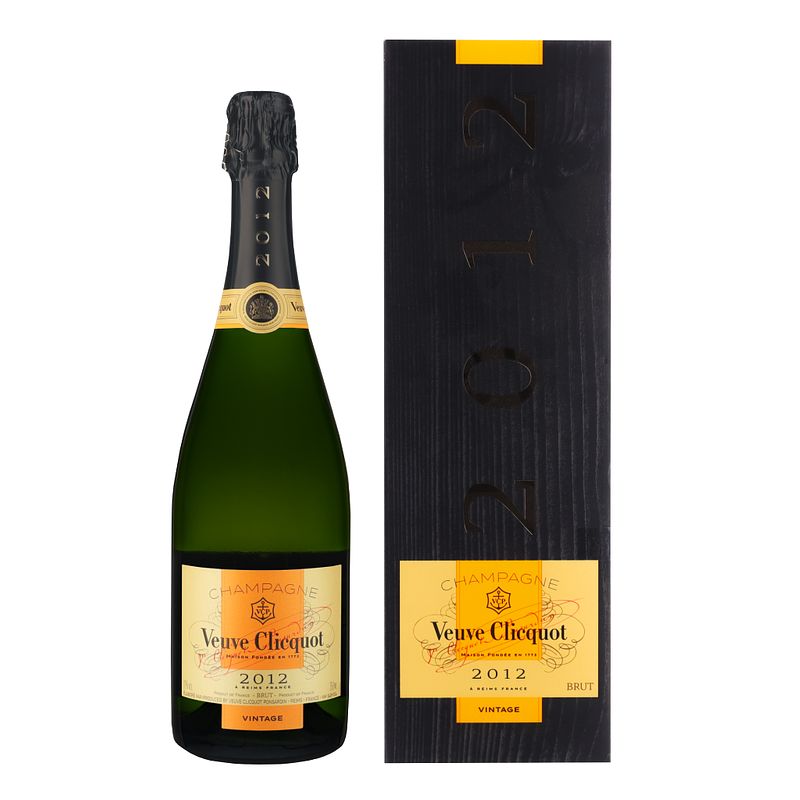 Foto van Veuve clicquot vintage 2012 75cl wijn + giftbox