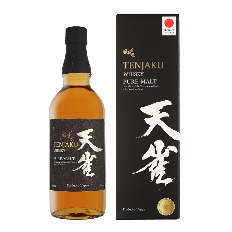 Foto van Tenjaku pure malt whisky 70cl + giftbox