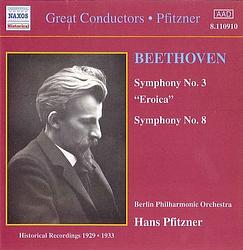 Foto van Beethoven: symphonies nos. 3 & 8 - cd (0636943191026)