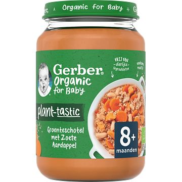 Foto van Gerber® planttastic groenteschotel met zoete aardappel 8+ bij jumbo