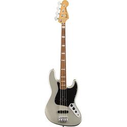 Foto van Fender vintera 70s jazz bass inca silver pf met gigbag