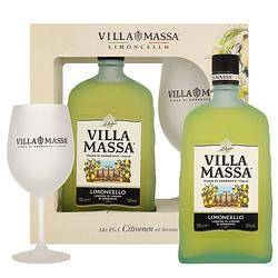 Foto van Villa massa limoncello + tonic glas 70cl likeur