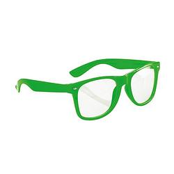 Foto van Party brillen neon groen - verkleedbrillen