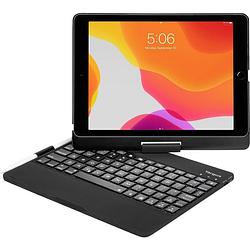 Foto van Targus thz857no tablettoetsenbord met bookcover geschikt voor merk: apple ipad (7e generatie), ipad (8e generatie), ipad air 10.5, ipad pro 10.5