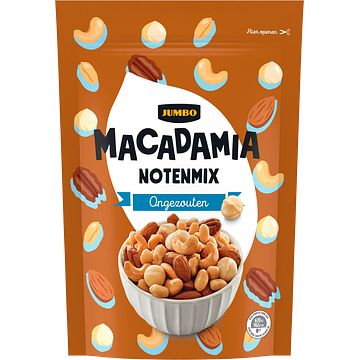 Foto van Jumbo macadamia notenmix ongezouten 200g