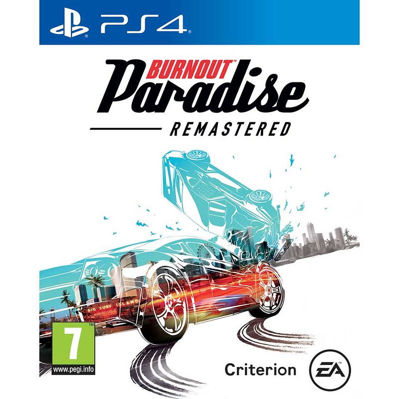 Foto van Ps4 burnout paradise remastered