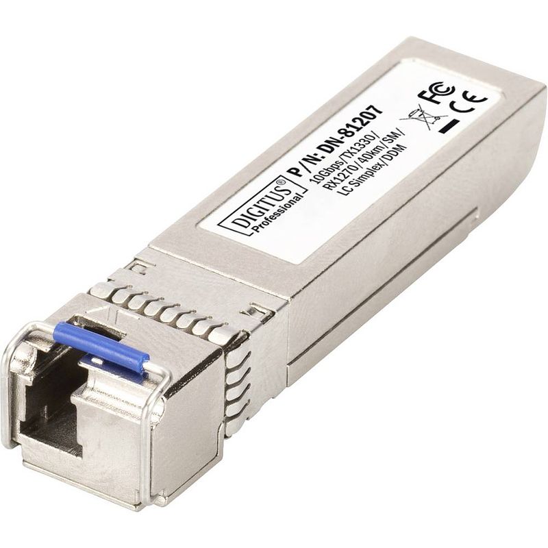 Foto van Digitus dn-81207 sfp+ transceivermodule 10 gbit/s 40 km type module lc