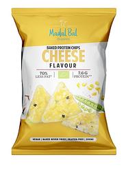 Foto van Madal bal baked protein chips cheese flavour