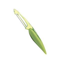 Foto van Mastrad - dunschiller, 16.5 cm, groen - mastrad elios