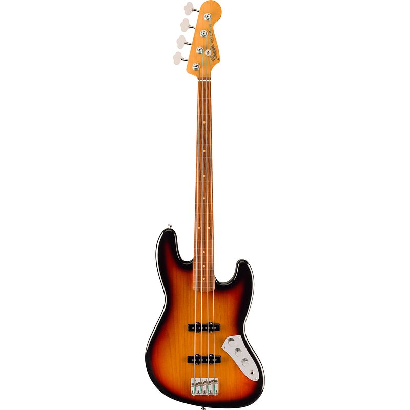 Foto van Fender jaco pastorius jazz bass fretless 3-color sunburst