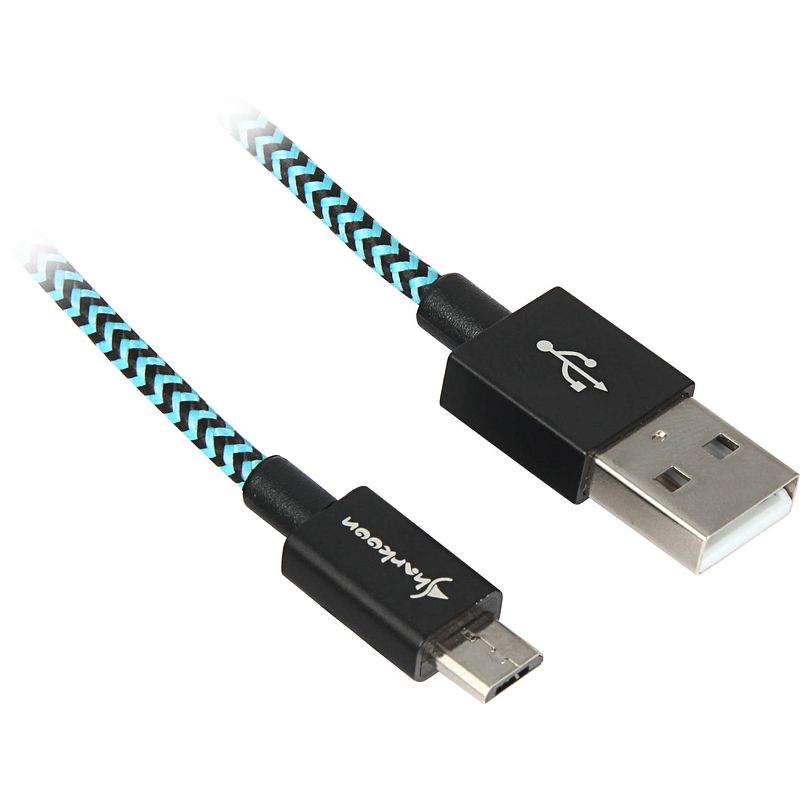 Foto van Usb 2.0 kabel, usb-a > micro-usb b