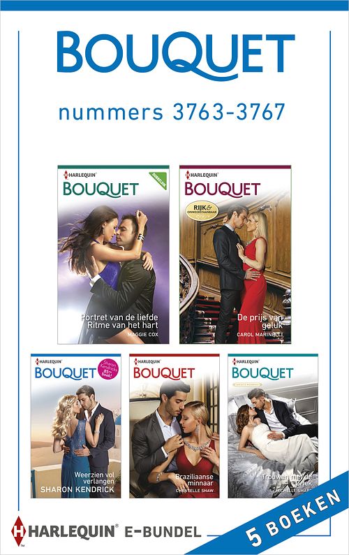 Foto van Bouquet e-bundel nummers 3763-3767 (5-in-1) - carole marinelli - ebook (9789402525007)