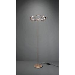 Foto van Moderne vloerlamp charivari - metaal - messing