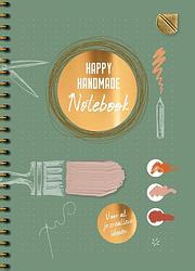 Foto van Happy handmade notebook - lisanne multem - hardcover (9789077330432)