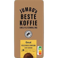 Foto van Jumbo'ss beste koffie snelfiltermaling goud 500 g