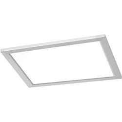 Foto van Led plafondlamp wiz - smart led - trion givon - 36w - aanpasbare kleur - dimbaar - afstandsbediening - vierkant - mat