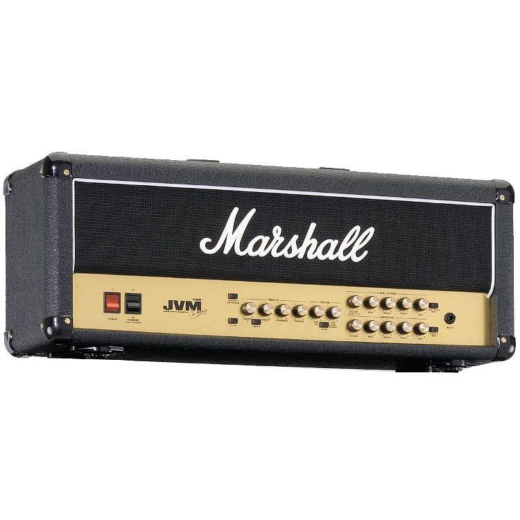 Foto van Marshall jvm210h 2-kanaals 100 watt buizen gitaarversterker top