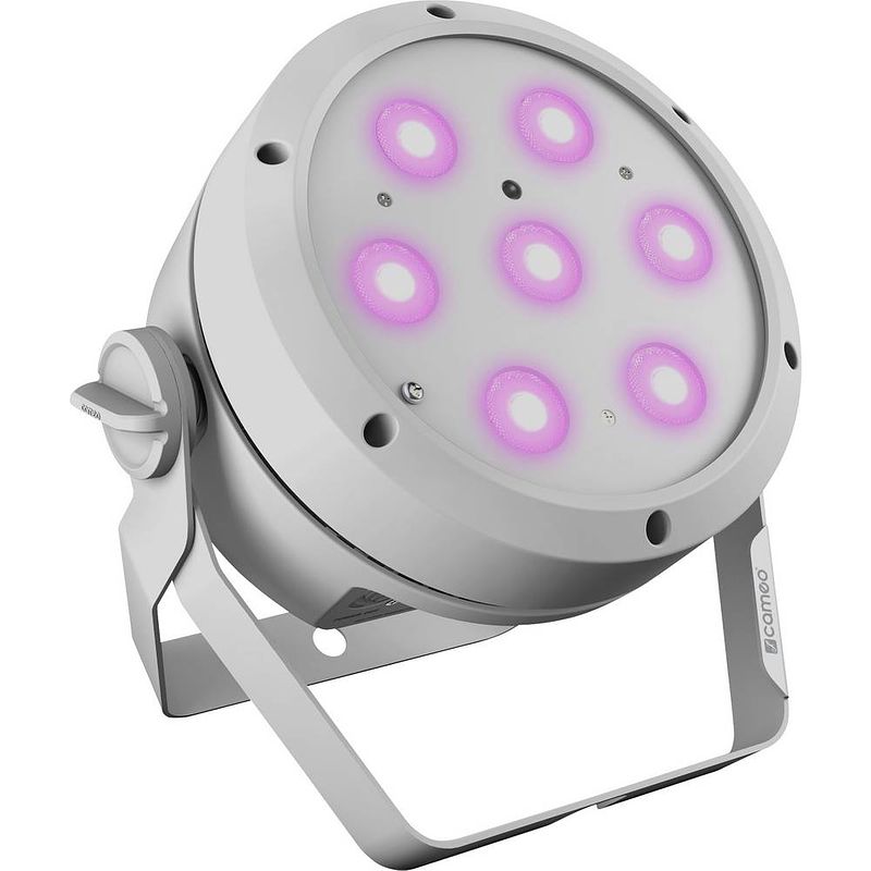 Foto van Cameo root par 4 wh par led-schijnwerper aantal leds: 7 4 w wit