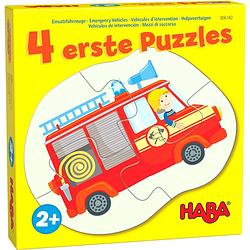 Foto van Haba 4 eerste puzzels - hulpvoertuigen