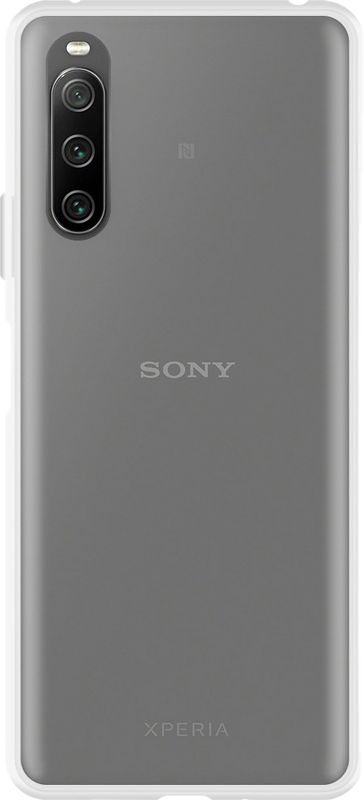 Foto van Just in case soft sony xperia 10 iv back cover transparant