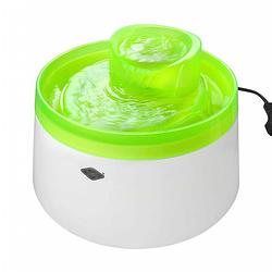 Foto van Ebi huisdieren waterdispenser cascade 22x15 cm 1,5 l lime 603/445761