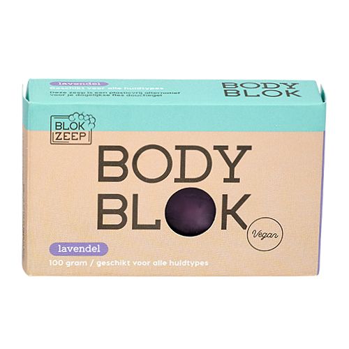 Foto van Blokzeep body bar lavendel