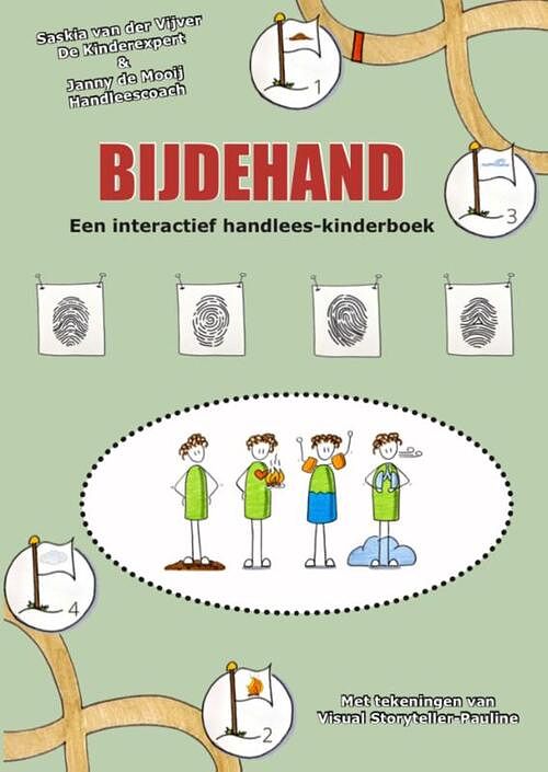 Foto van Bijdehand - janny de mooij, saskia van der vijver - hardcover (9789090363851)