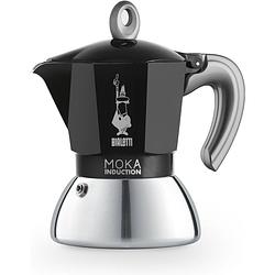 Foto van Bialetti moka induction koffiezetapparaat - zwart - 2 kopjes