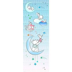 Foto van Komar winnie pooh piglet and stars vlies fotobehang 100x280cm 2-banen