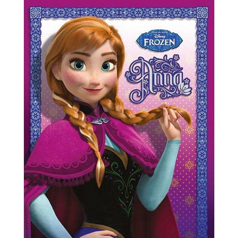 Foto van Poster anna van frozen 40 x 50 cm