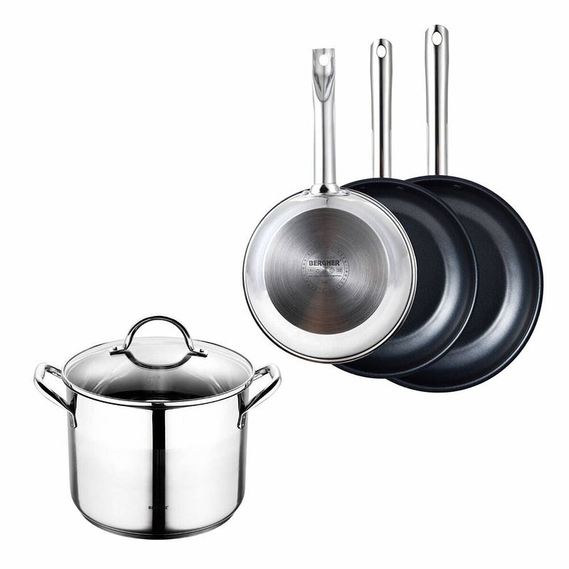 Foto van Pannenset bergner cookware gourmet (4 pcs)