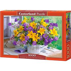 Foto van Castorland puzzel bouquet of lilies karton 1000 stukjes