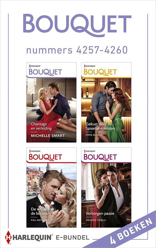 Foto van Bouquet e-bundel nummers 4257 - 4260 - amanda cinelli - ebook (9789402551310)