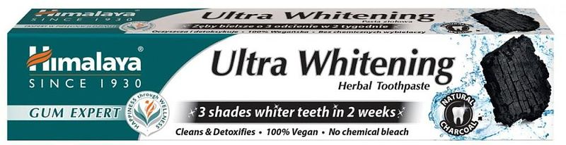 Foto van Himalaya herbals ultra whitening herbal toothepaste