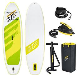 Foto van Bestway sup board - hydro force - sea breeze set en sup elektrische luchtpomp 12v