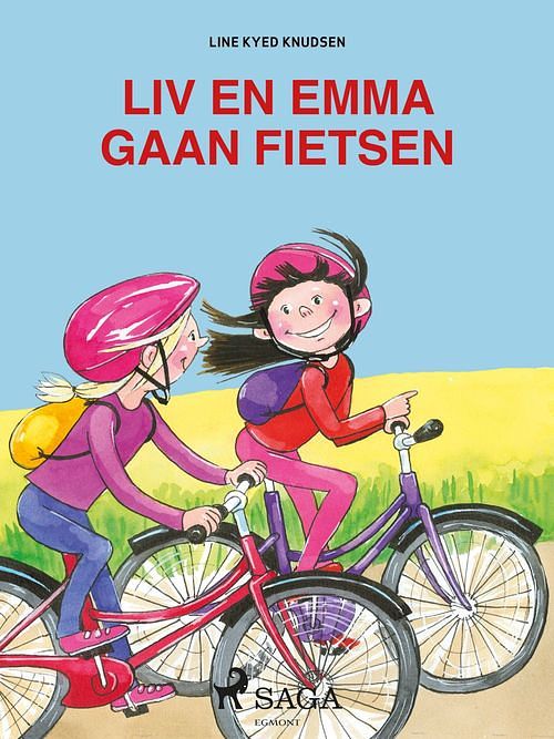 Foto van Liv en emma gaan fietsen - line kyed knudsen - ebook