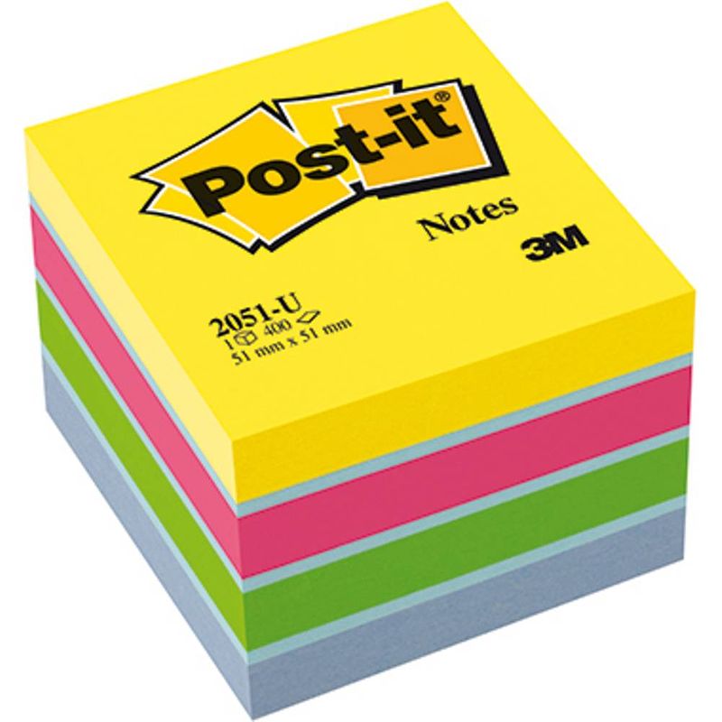 Foto van Notitieblok post-it 51x51 ultra/bl400v