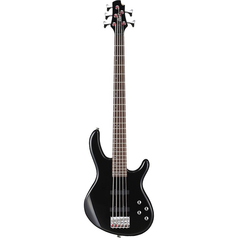 Foto van Cort action plus bass v black 5-snarige elektrische basgitaar