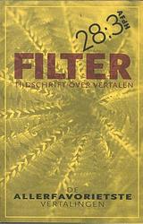 Foto van Filter 28:3 - paperback (9789493183094)