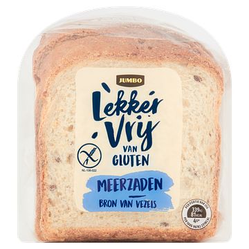 Foto van Jumbo lekker vrij van gluten meerzaden brood