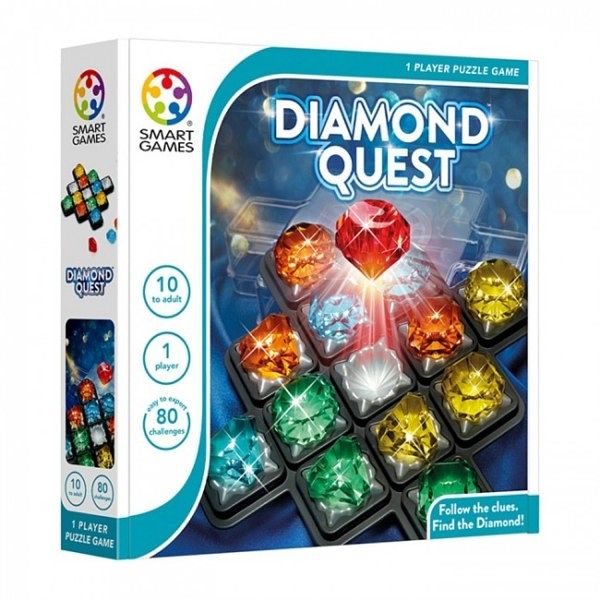Foto van Smart games diamond quest (80 opdrachten)