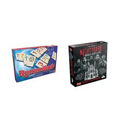 Foto van Spellenset - bordspel - 2 stuks - rummikub & nightmare horror adventures