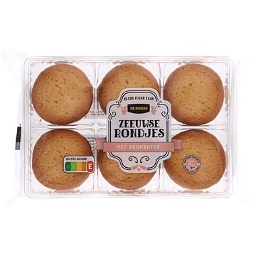 Foto van Jumbo zeeuwse rondjes met roomboter 250g