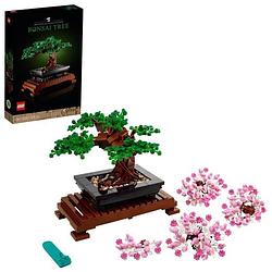 Foto van Lego creator expert 10281 bonsai creatieve hobby voor volwassenen, diy botanische decoratieset