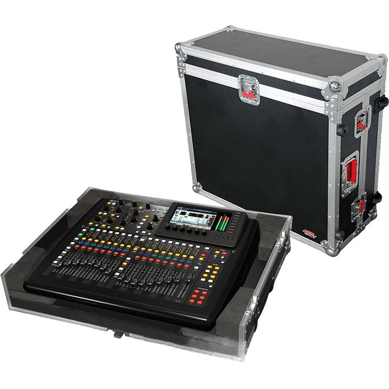 Foto van Gator cases g-tour-x32cmpctw houten koffer voor behringer x32 compact mengpaneel