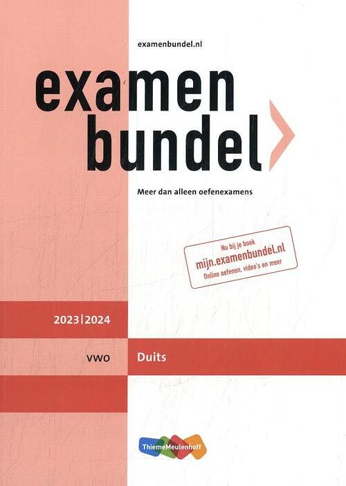 Foto van Examenbundel - paperback (9789006648386)