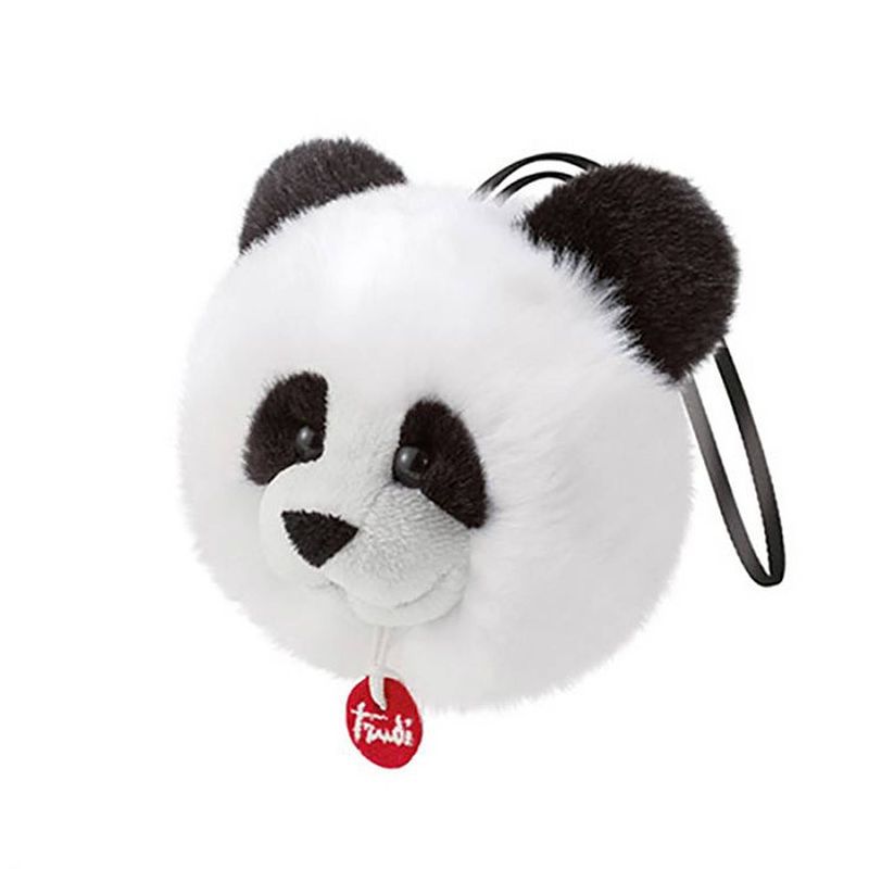 Foto van Trudi knuffel charm panda 10 cm zwart/wit