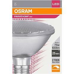 Foto van 4058075264304 led-lamp energielabel g (a - g) e27 reflector 10 w warmwit (ø x l) 95.0 mm x 93 mm 1.0 stuk(s)